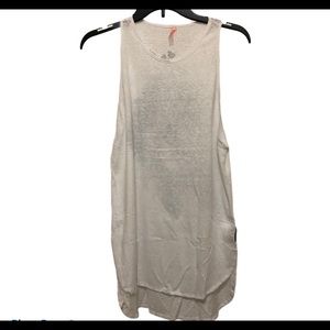 NWT! Maaji White Blossom Activewear Beach Tank Top